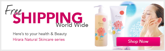 Free Shipping World Wide -Here's to your health and beauty - Hirara